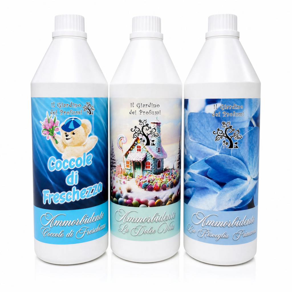 Tris Ammorbidenti Super Concentrati Dolce Freschezza – 3 x 1L