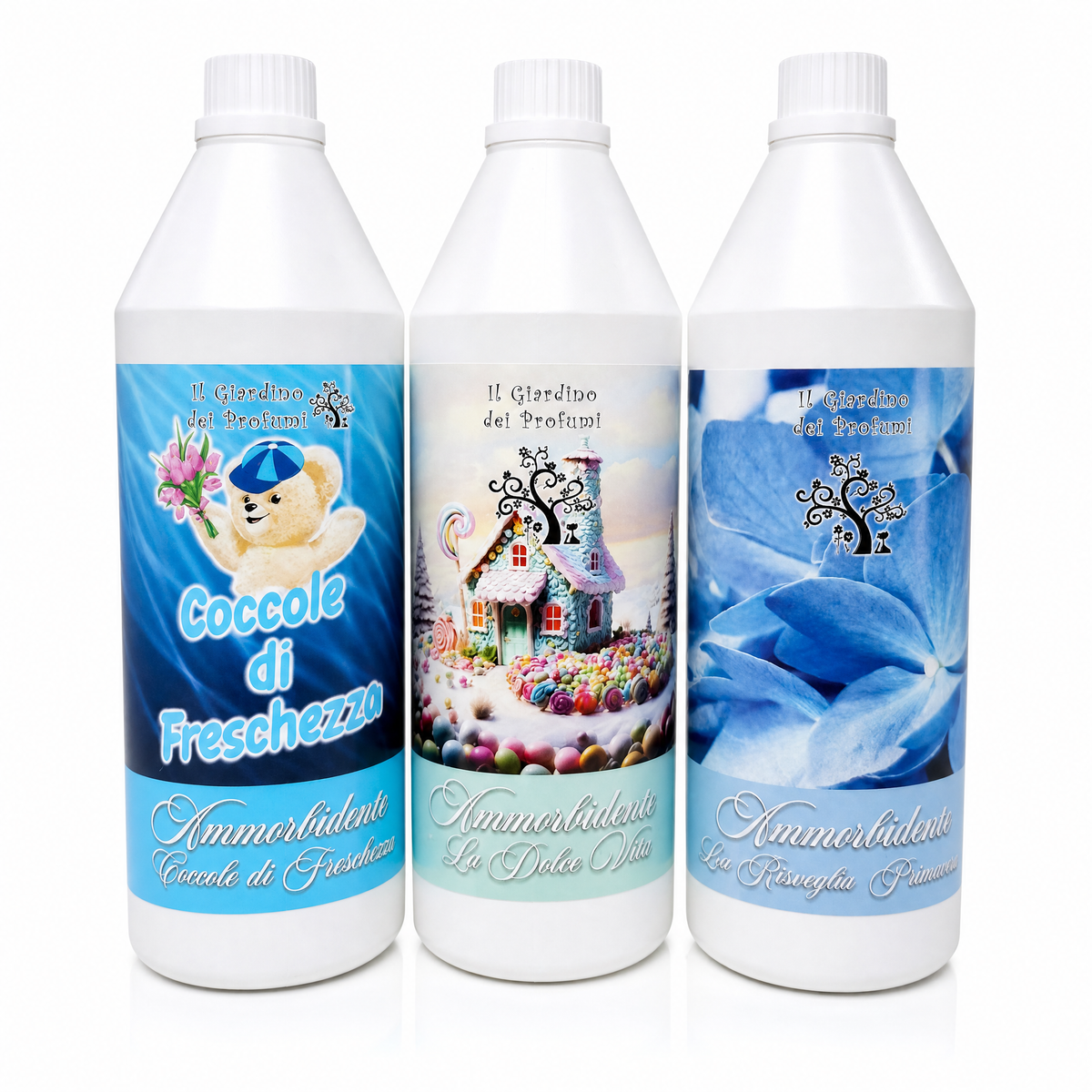 Tris Ammorbidenti Super Concentrati Dolce Freschezza – 3 x 1L