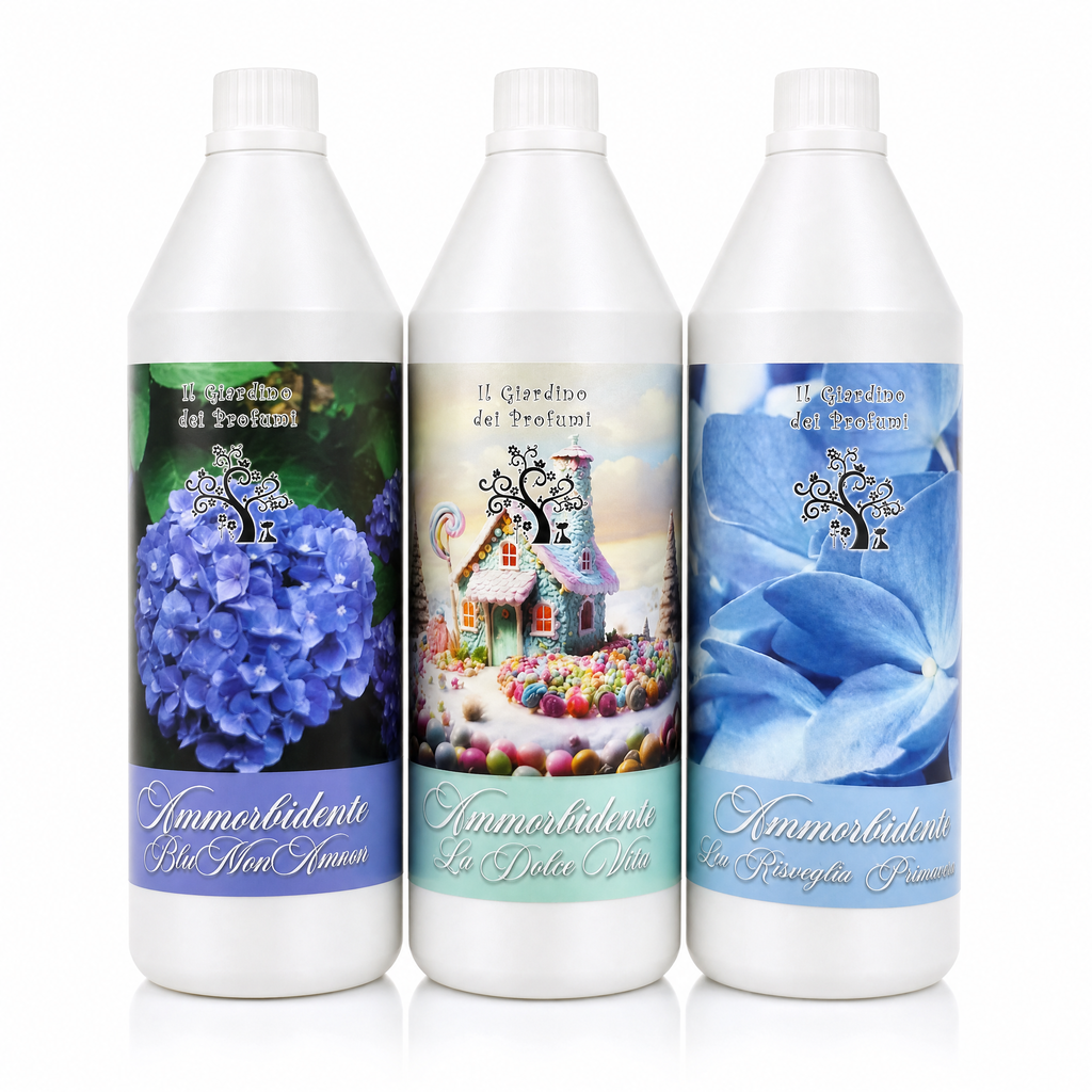 Tris Ammorbidenti Super Concentrati Primavera Blu – 3 x 1L