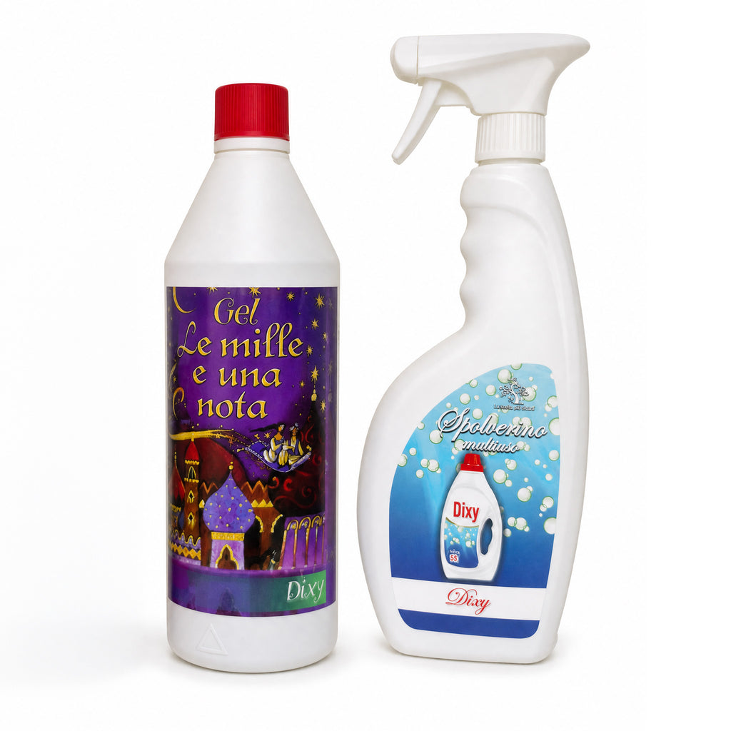 Set Gel Mille e Una Nota + Spolverino Multiuso – Dixy