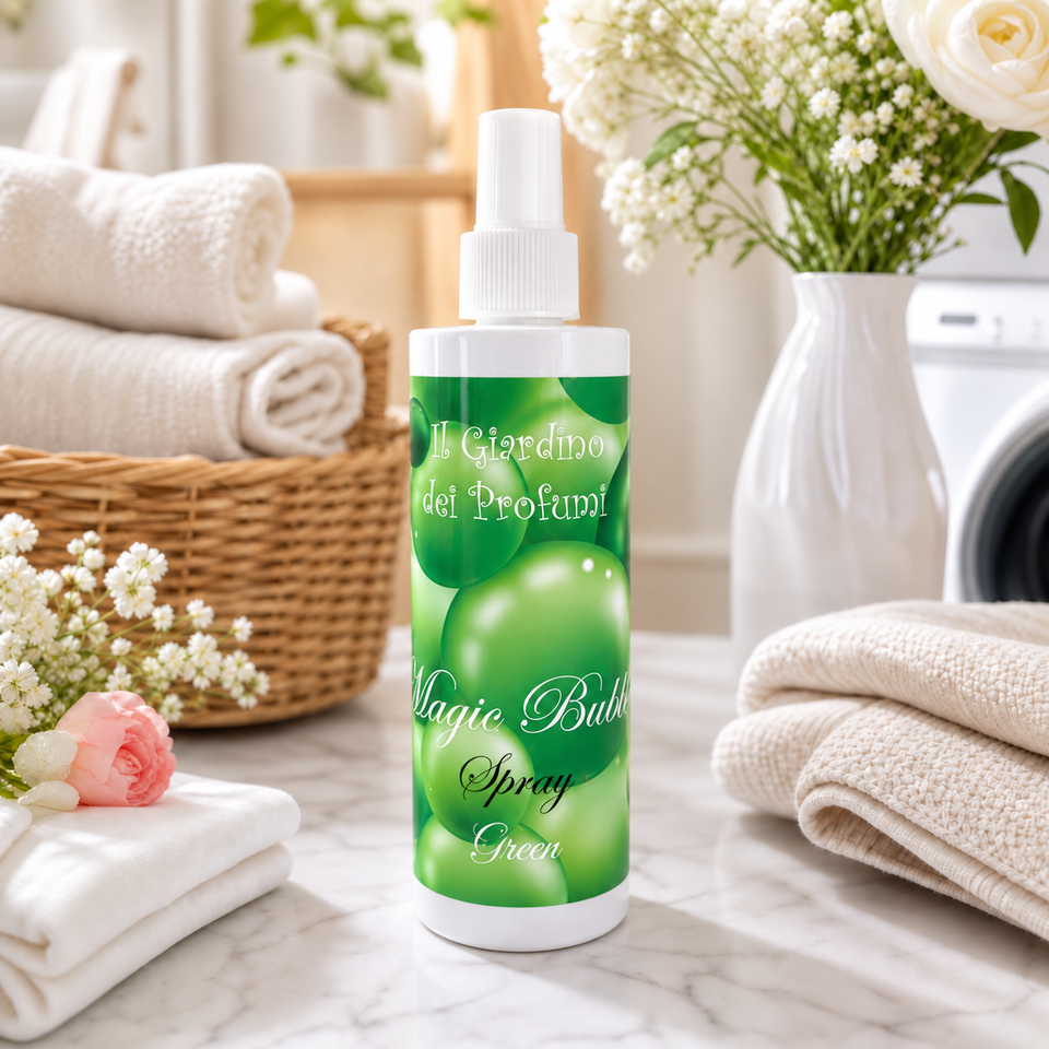 Magic Spray Profuma Bucato Green