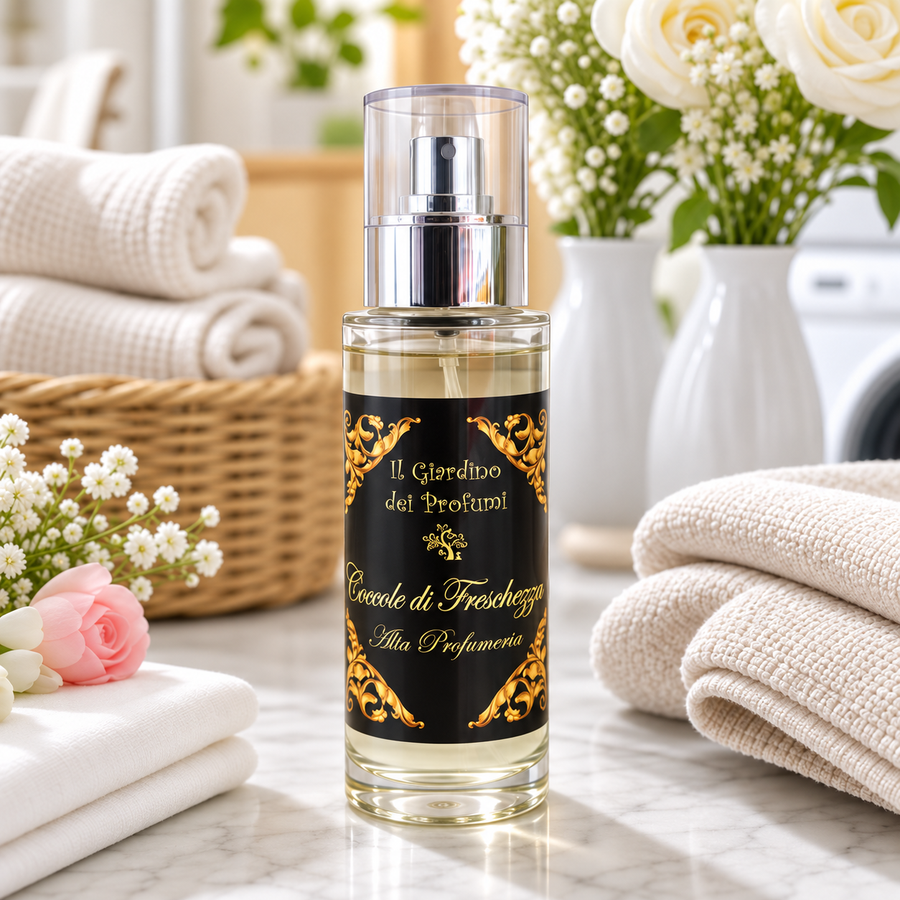 Profumo per Ambienti e Tessuti Coccole di Freschezza