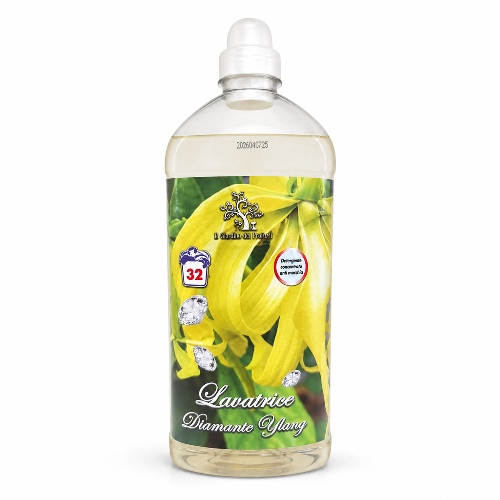 Detersivo Lavatrice Profumato Diamante Ylang – 32 Lavaggi 1,5L