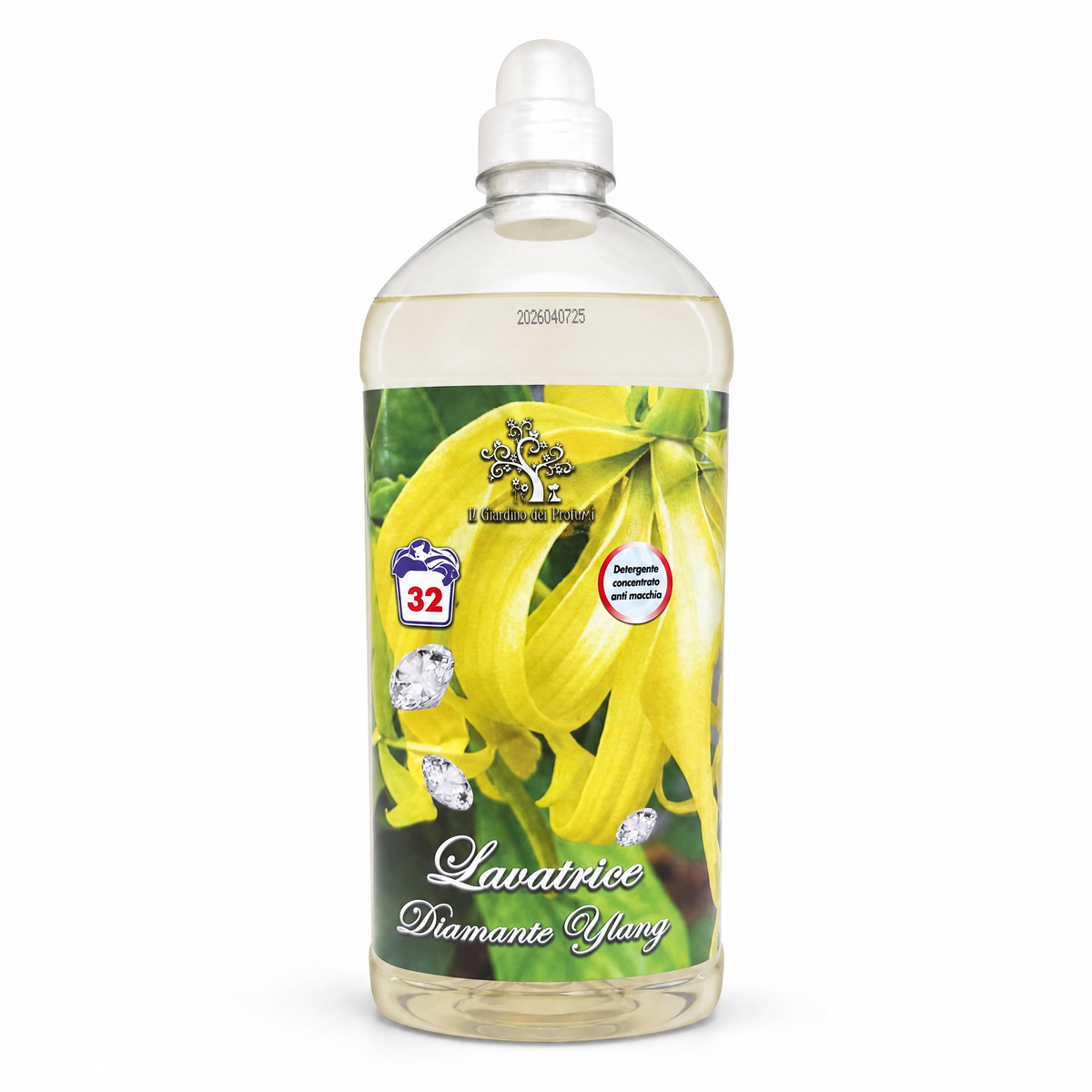 Detersivo Lavatrice Profumato Diamante Ylang – 32 Lavaggi 1,5L