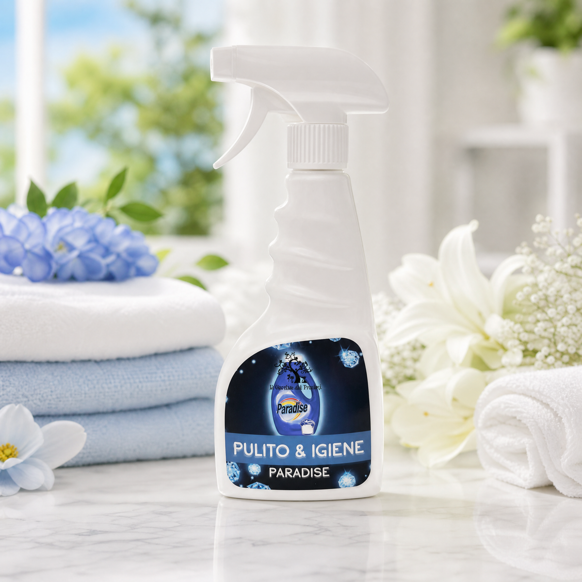 Pulito & Igiene – Paradise | Detergente Profumato Bagno e Cucina 500 ml