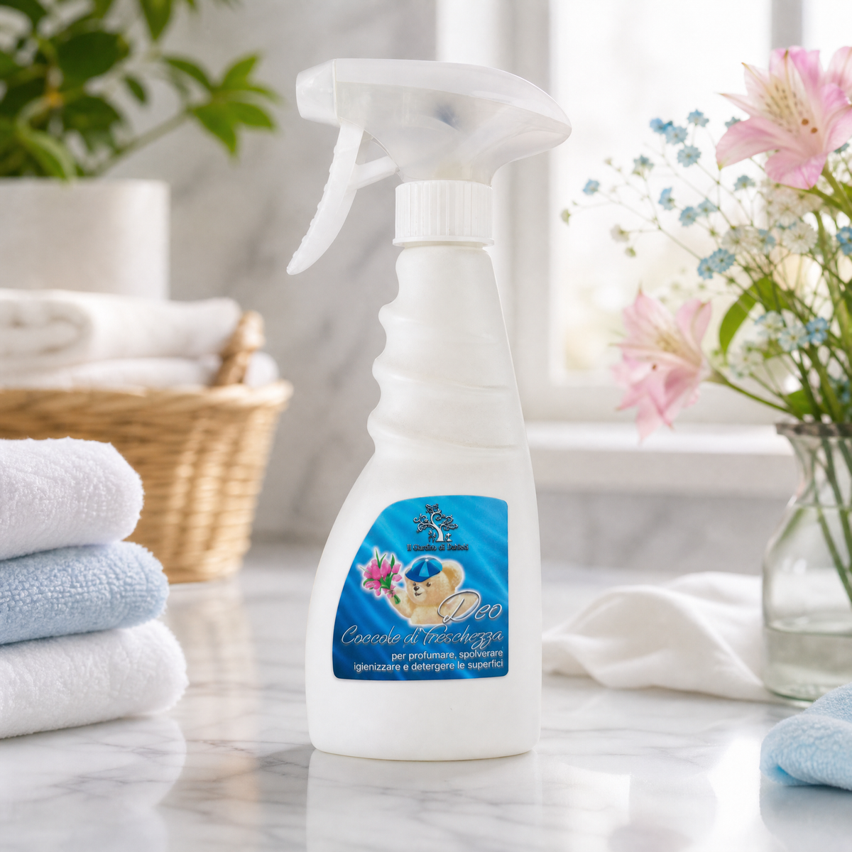 Deo Coccole di Freschezza – Spray Profumato Multisuperficie