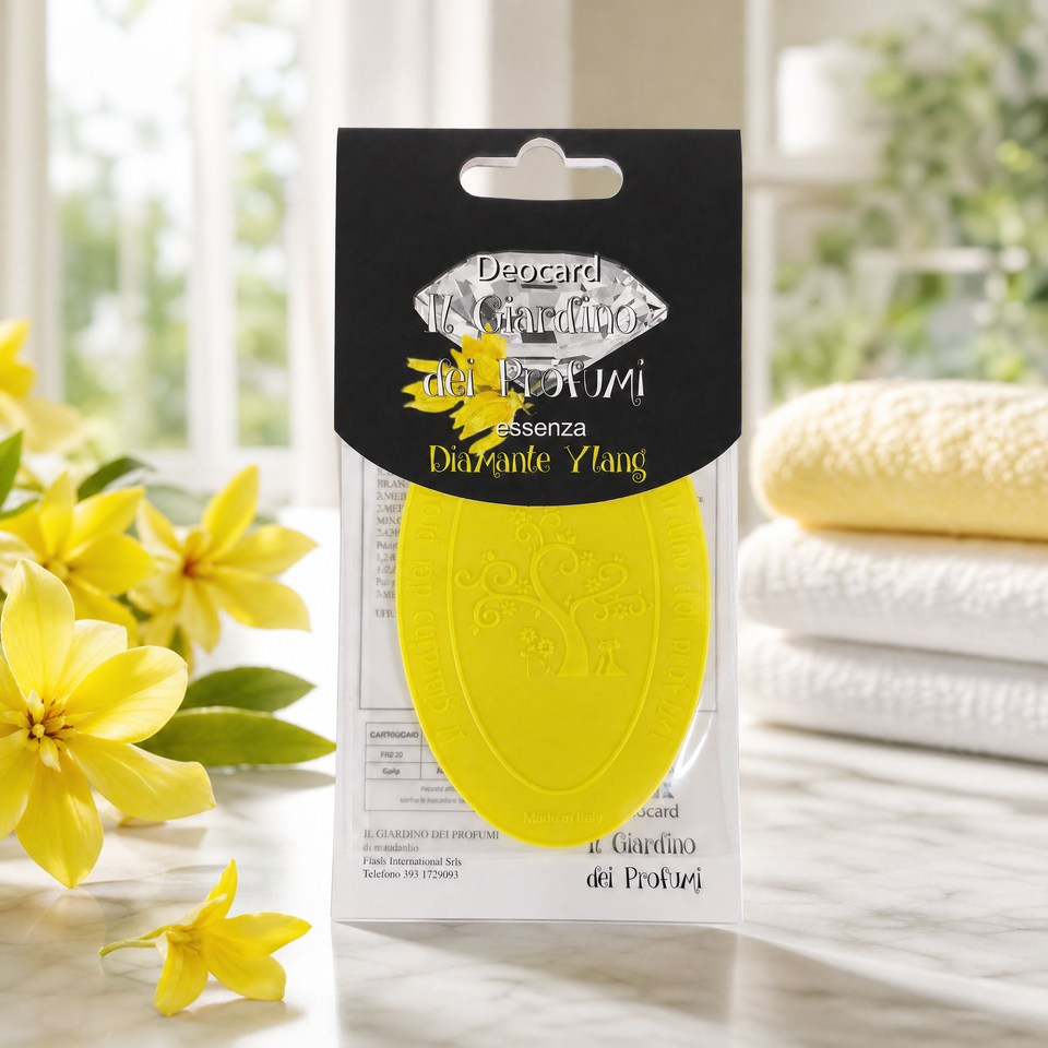 Deocard Diamante Ylang – Profumatore per Armadi e Cassetti